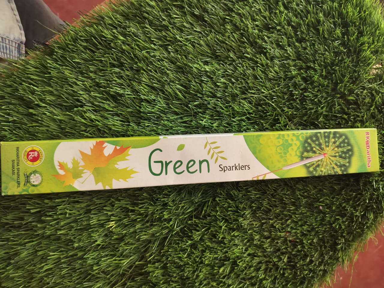 30 CM GREEN SPARKLERS