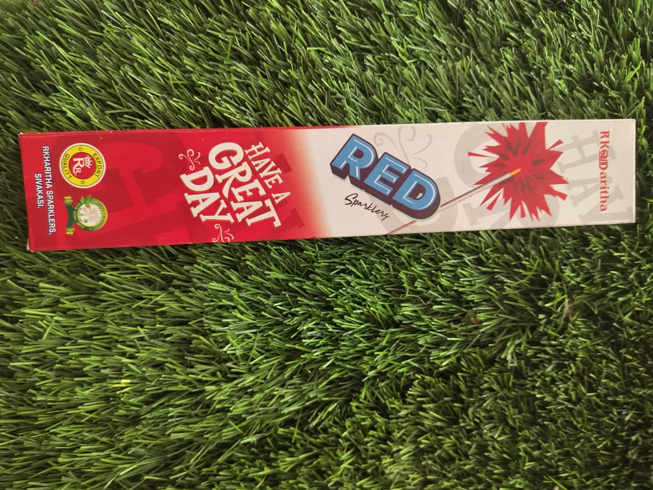 10 CM RED SPARKLERS